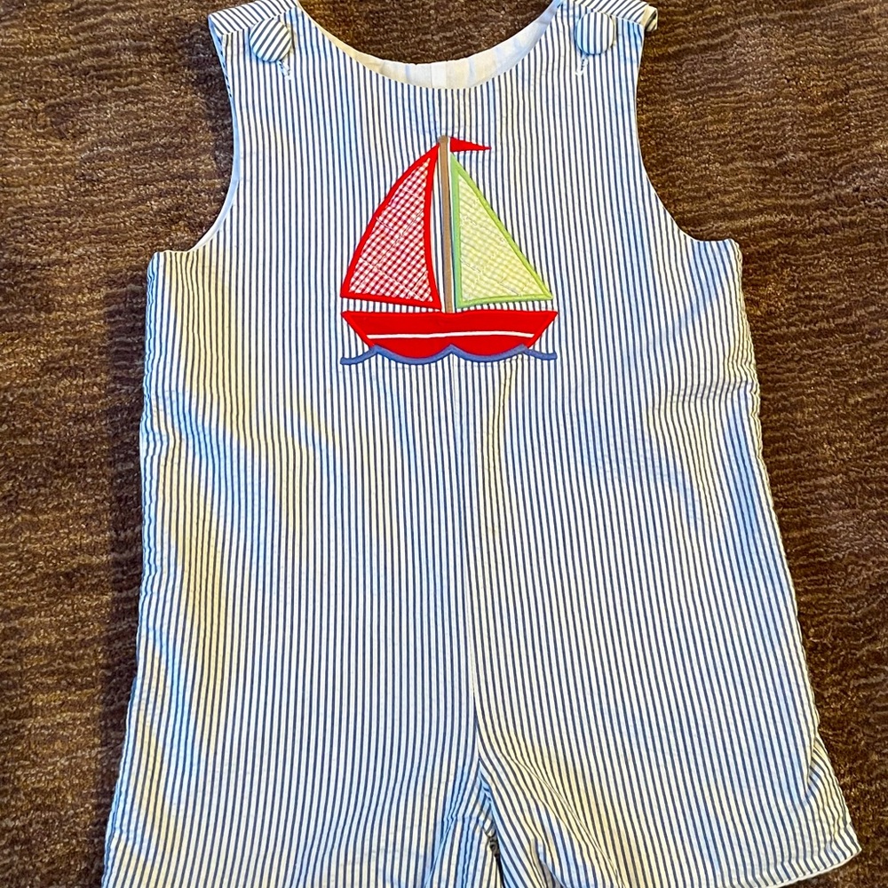 Zuccini Sailboat Jon Jons, Size 3T